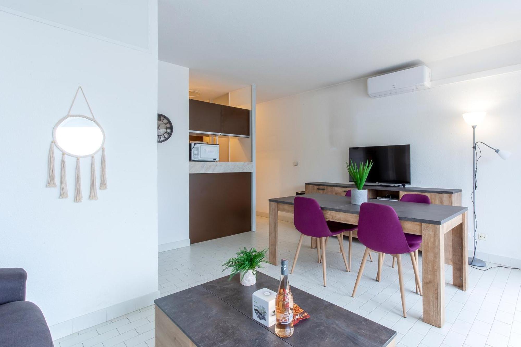 Chez Edouard 362 - Superbe Appartement En Premiere Ligne De La Plage La Grande-Motte Eksteriør bilde