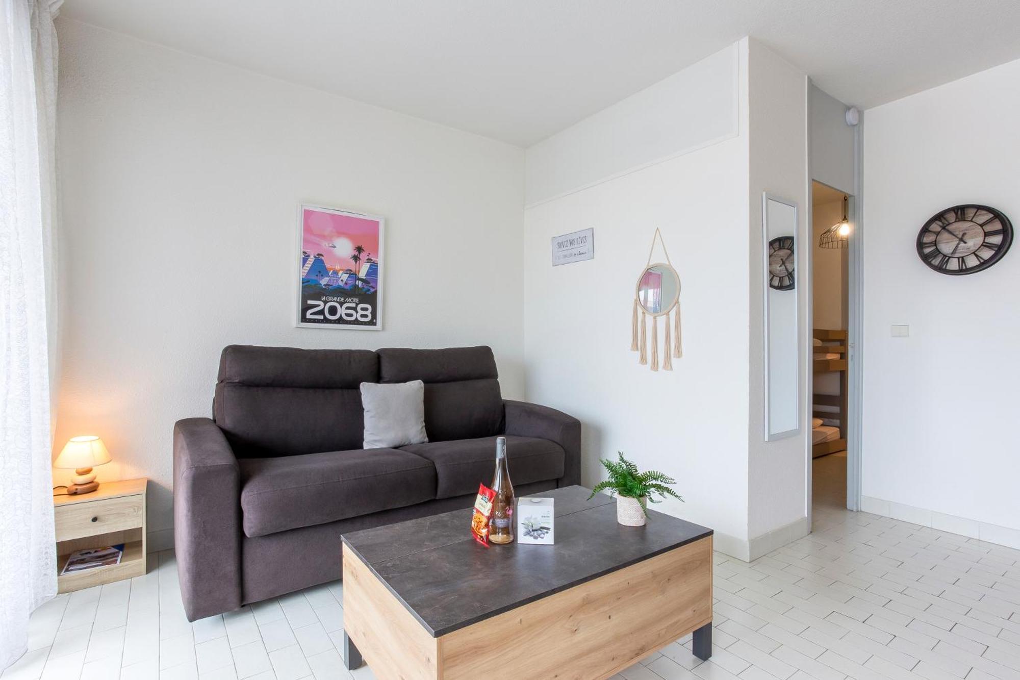 Chez Edouard 362 - Superbe Appartement En Premiere Ligne De La Plage La Grande-Motte Eksteriør bilde