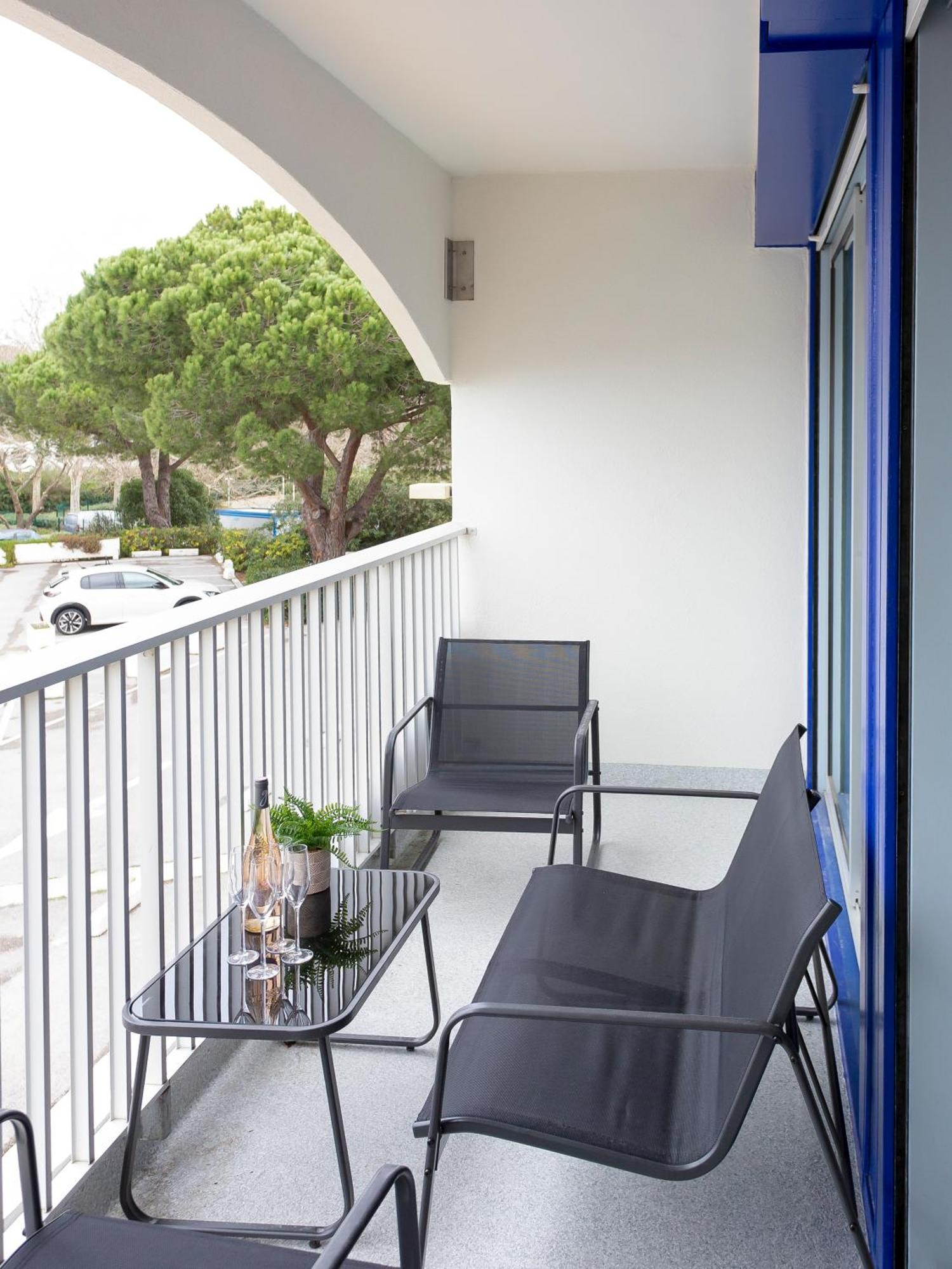 Chez Edouard 362 - Superbe Appartement En Premiere Ligne De La Plage La Grande-Motte Eksteriør bilde